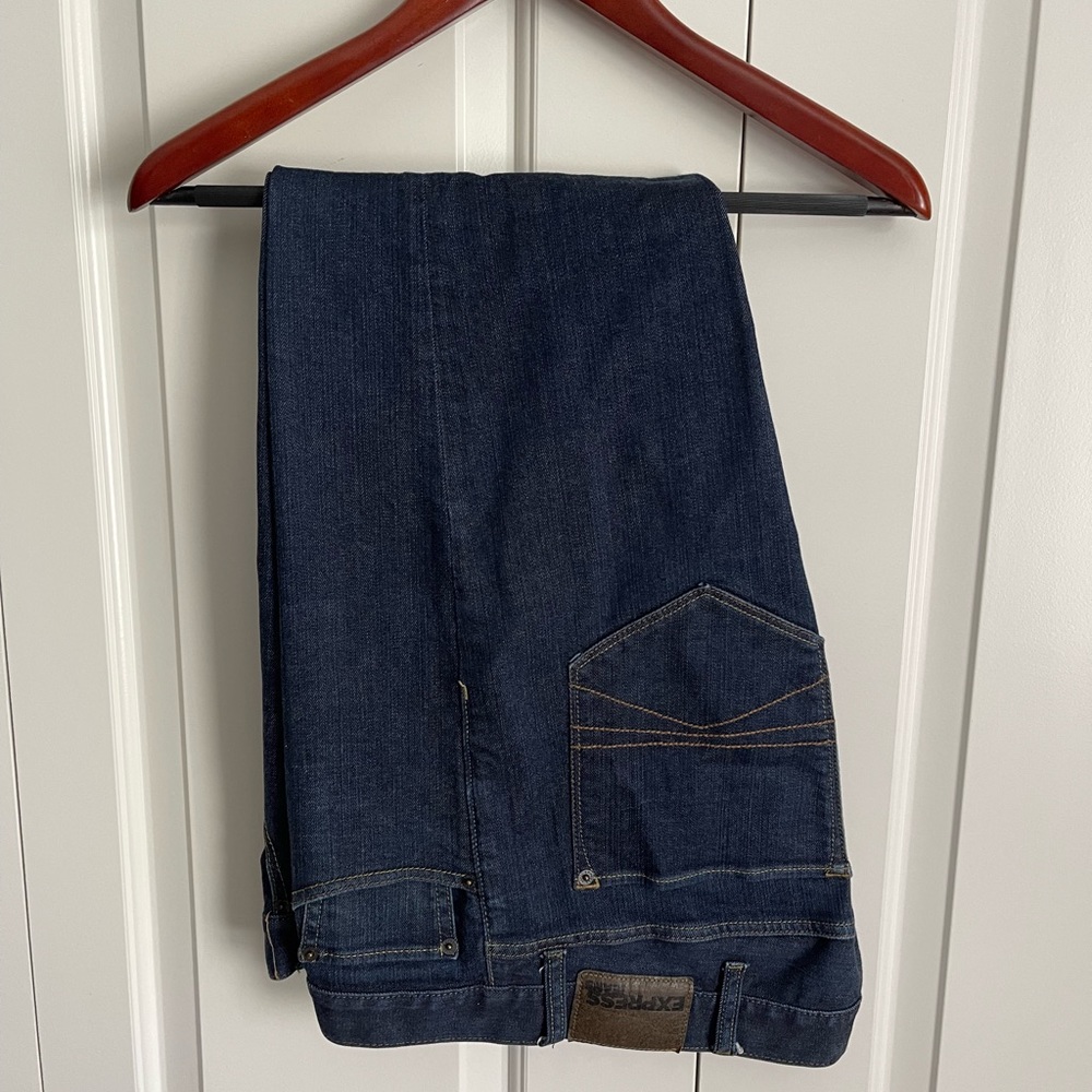 Mens Express Rocco slim fit straight leg 38x30 jeans